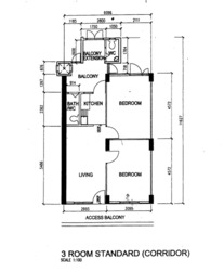 Blk 82 Commonwealth Heights (Queenstown), HDB 3 Rooms #529318741